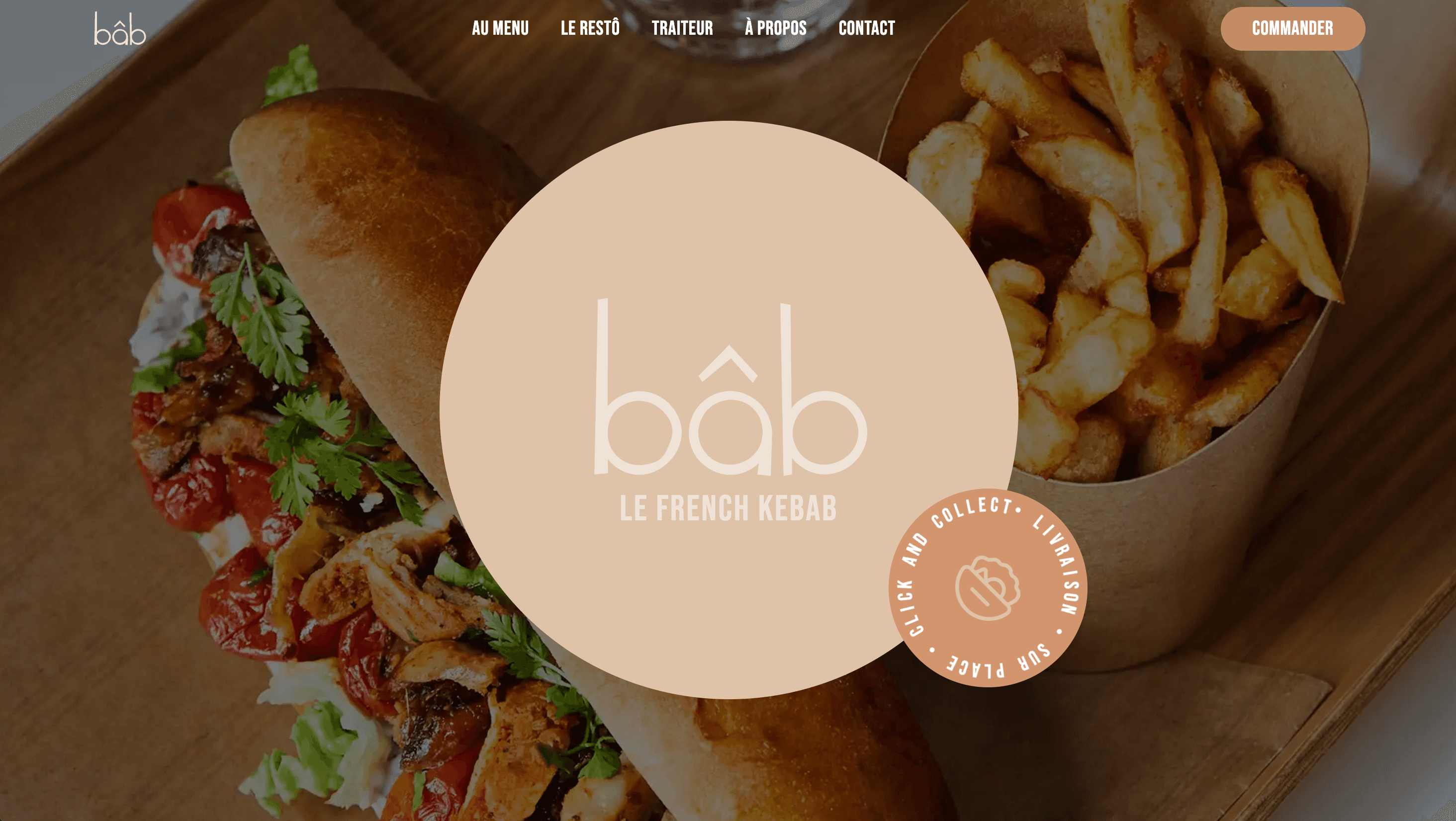 Mockup de BAB